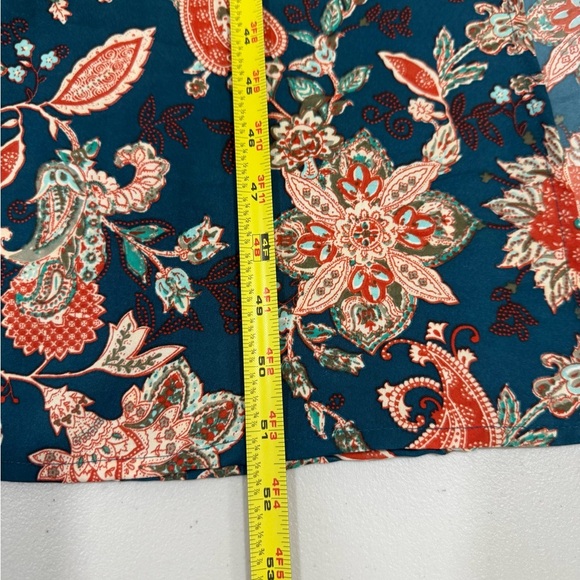 Band of the Free Floral Maxi Dress Linen Top Women's Size S NWOT - Picture 7 of 7